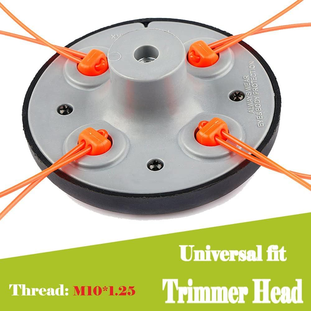 Sagasave Grass Brush Cutter, round String Trimmer Head, Replacement for Trimming and Mowing image number 3