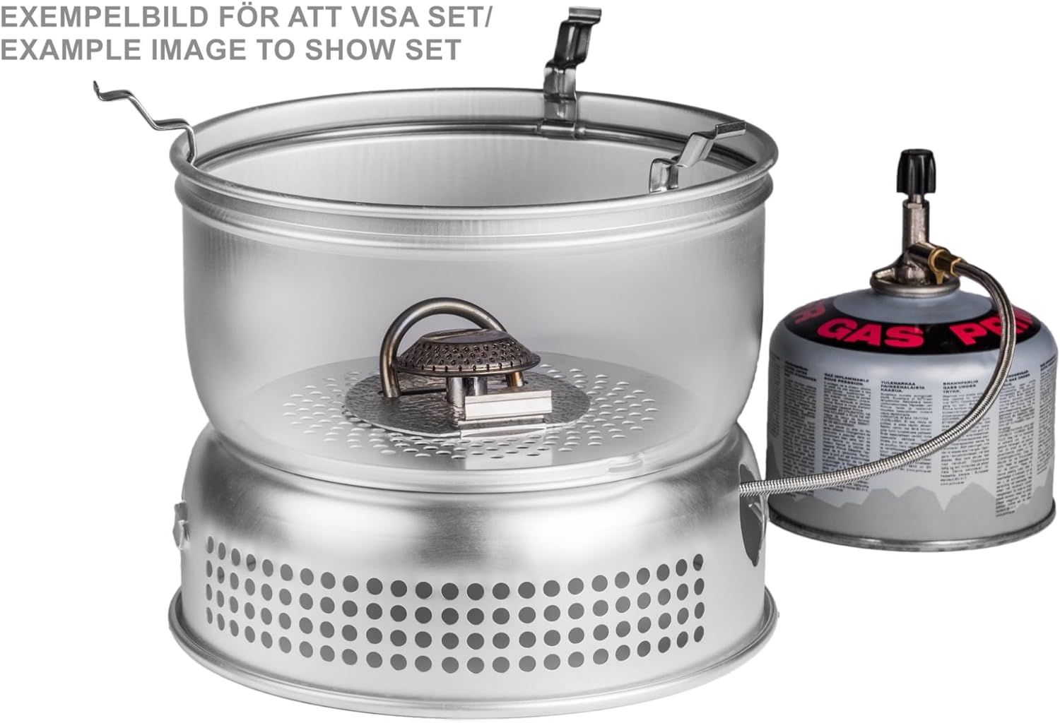 Trangia 25-1 UL/D Ultralight Pot Set with Spirit Storm Cooker Large Duossal