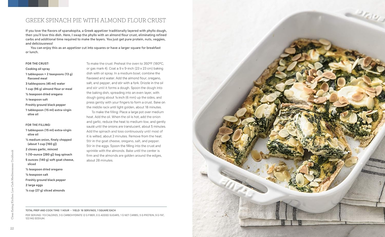 Low-Carb Mediterranean Cookbook (Clean E: Quick and Easy High-Protein, Low-Sugar, Healthy-Fat Recipes image number 2