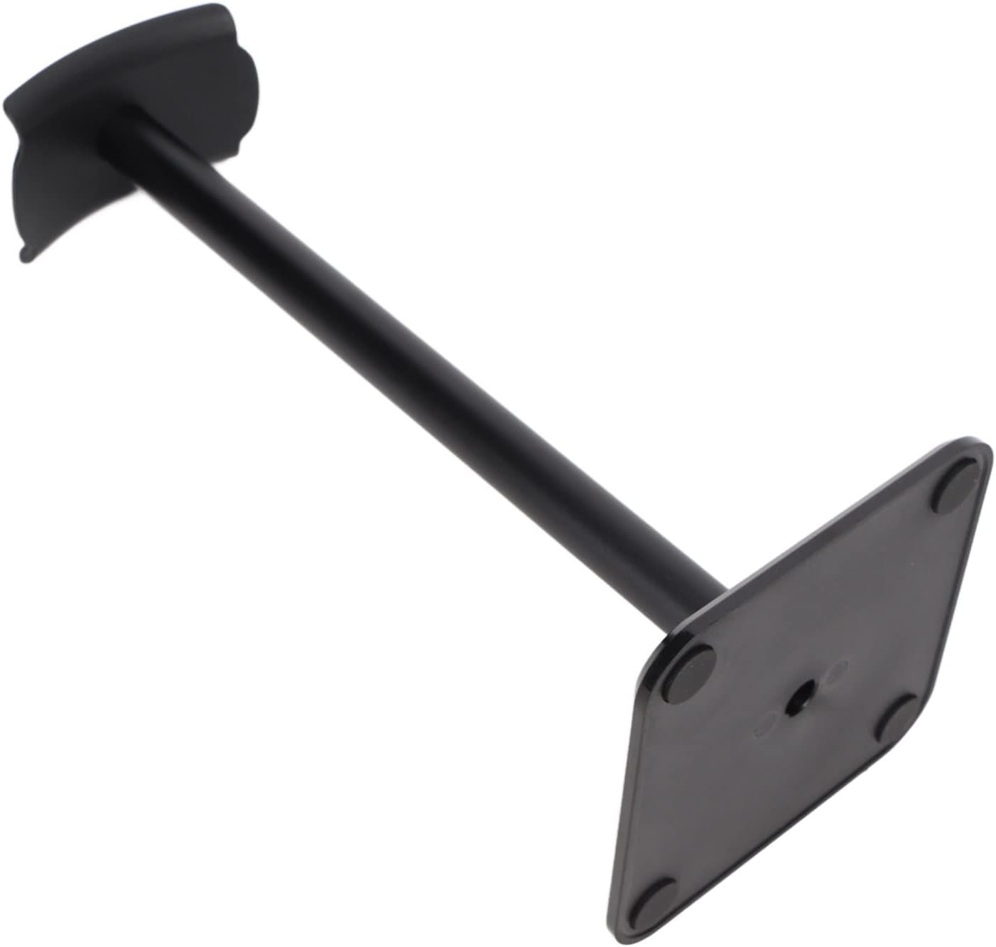 Headphone Stand, Universal Gaming Headset Holder with Aluminum Supporting Bar Non Slip Base Earphone Stand for All Headphone Sizes, for Home Gaming Office Earphone Accessories (Black) - White image number 6