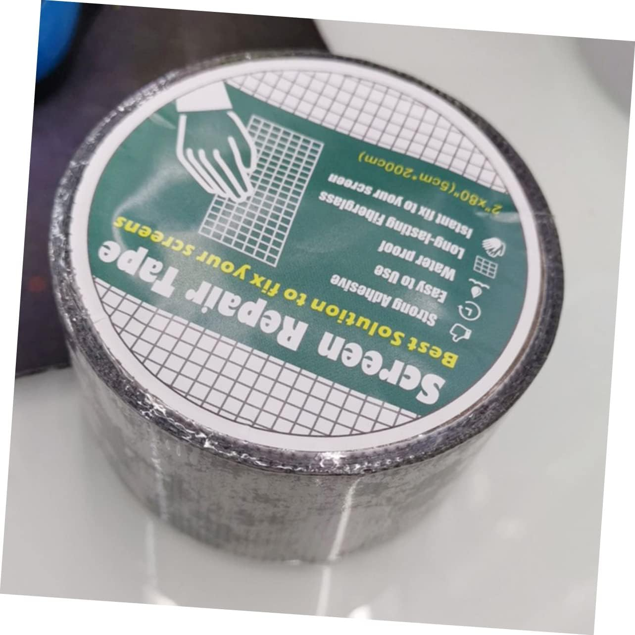 Gadpiparty Black Screen Window Repair Tape Strong Self-Adhesive Glue 5Cm X 2M Mesh Patch for Door and Window Screens for Home Use image number 2