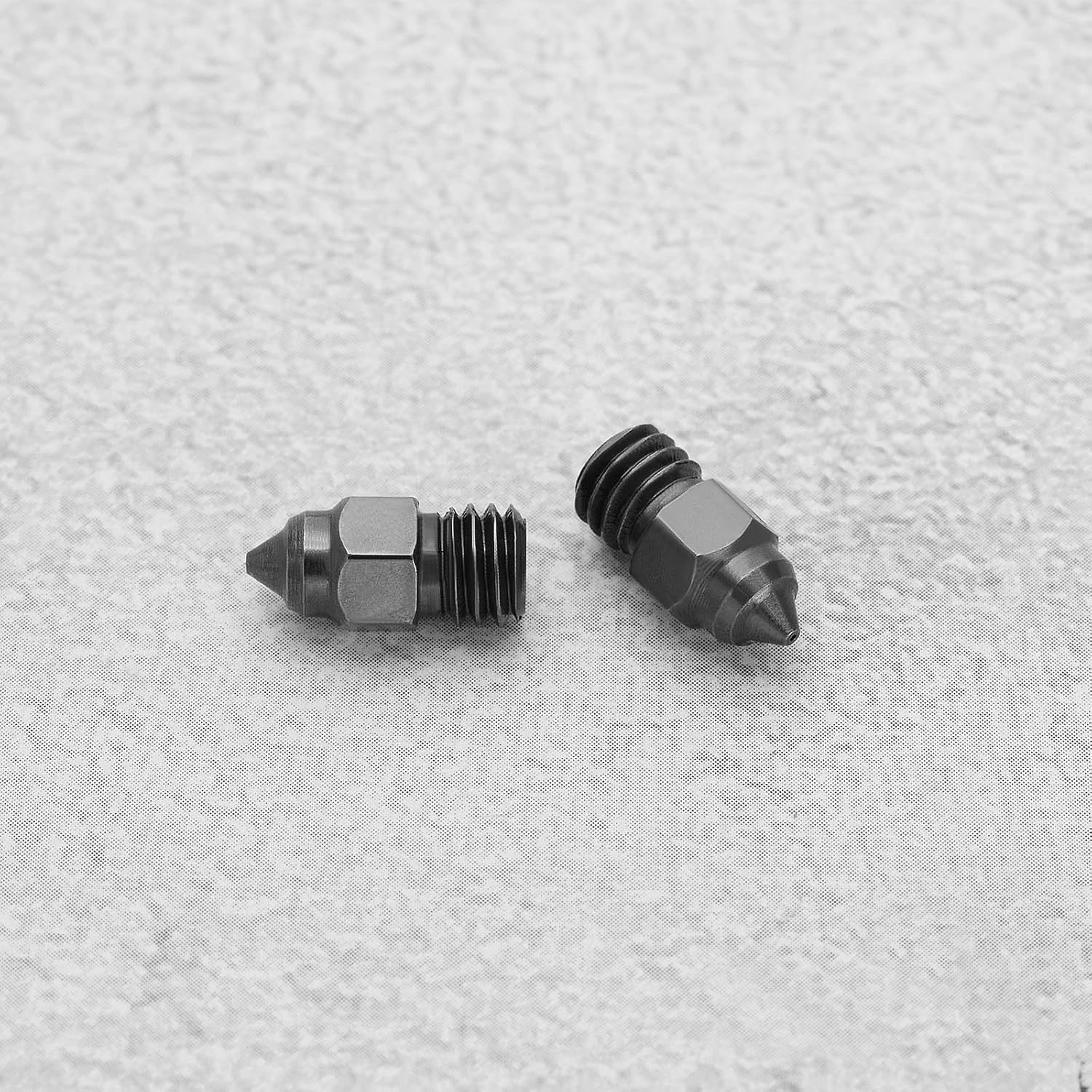 Emagtech 2Pcs 3D Printer Nozzle Hardened Steel Nozzle 0.4Mm Nozzle Compatible with CR6 SE Ender3 V2 Pro Ender 5 plus Pro CR10 3D Printer Accessories image number 6