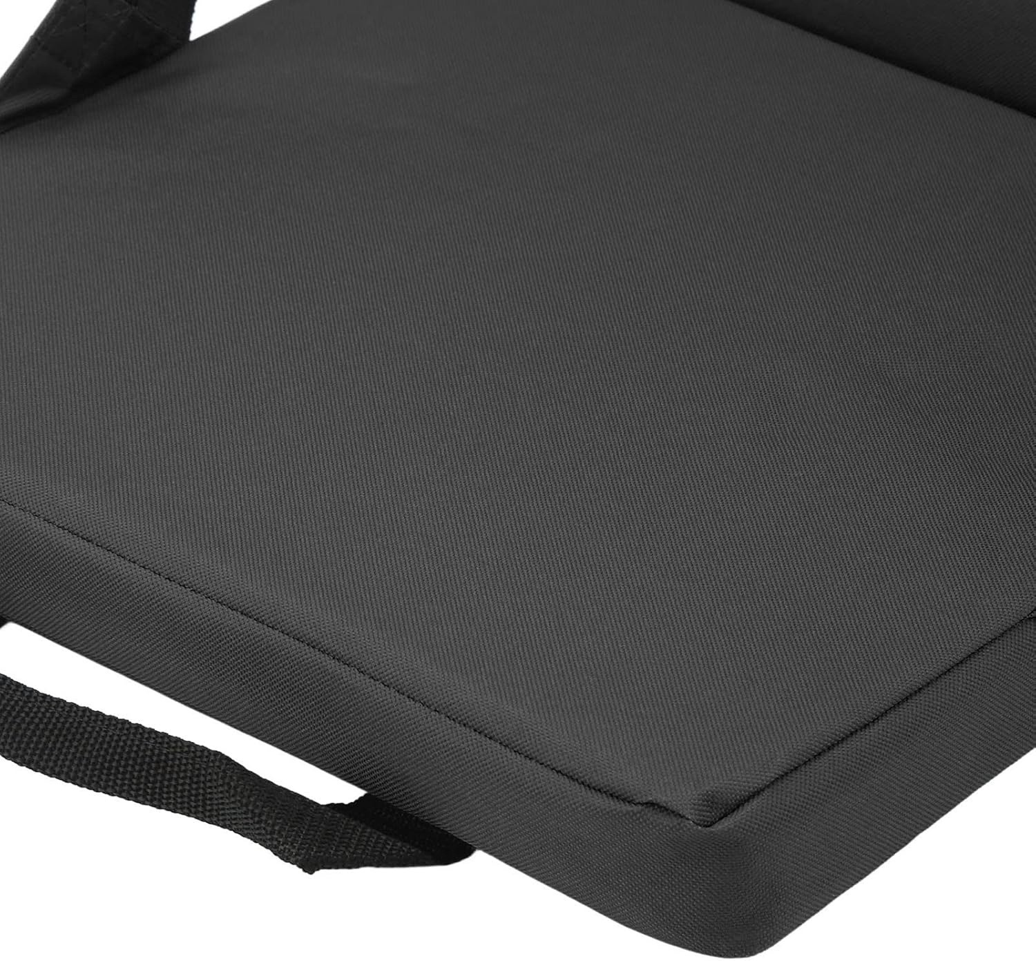 Stadium Folding Chair Compact Storage Outdoor Folding Chair for Basketball Field and 600D Oxford Epe Sponge (Black) - Black image number 1