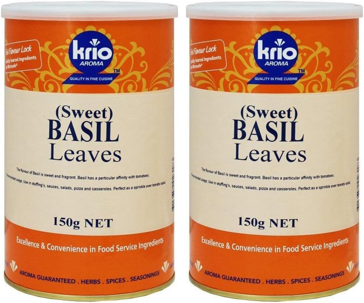 Krio Krush Sweet Basil Leaves 150 G image number 3