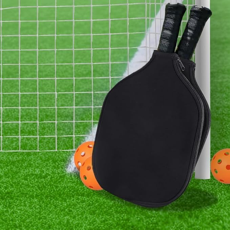 2Pcs Pickleball Paddle Covers 8.6 X 12.2 Inch - Waterproof Pickleball Racket Sleeve for Protection & Storage, Lightweight Paddle Cover for Pickleball Accessories image number 3