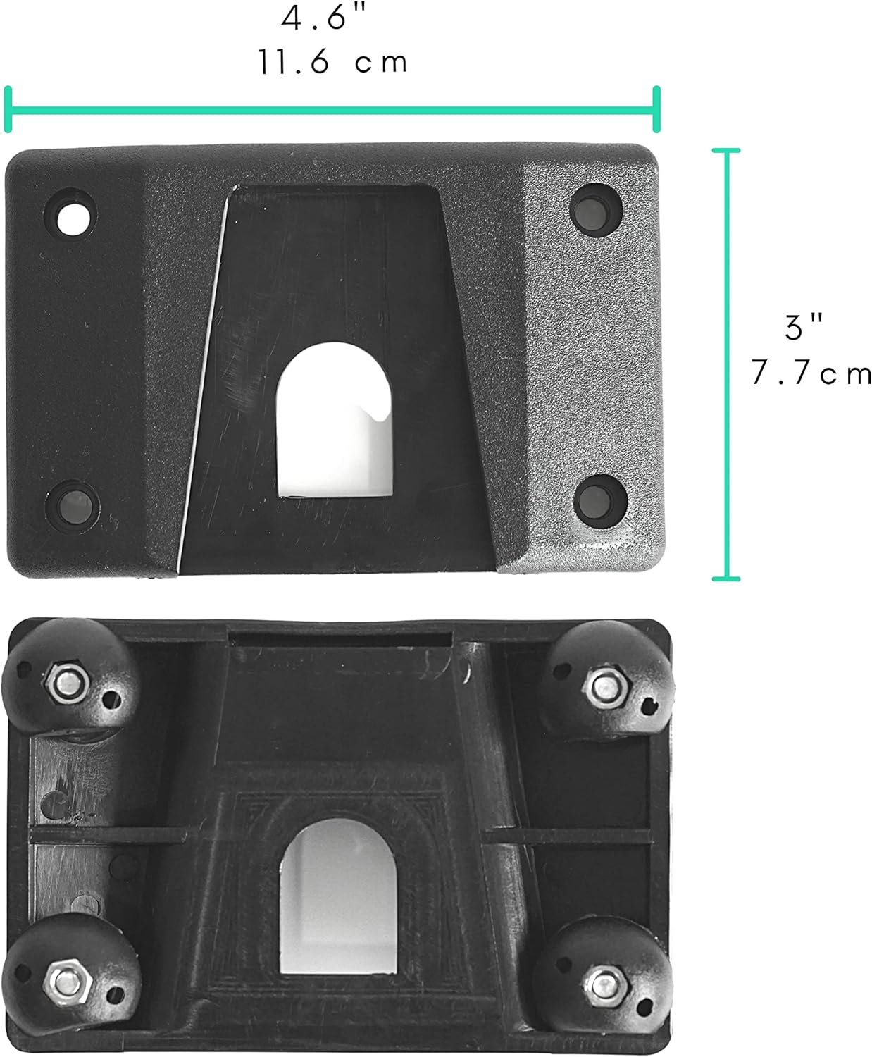 Vincita Bag Adapter for Brompton Bike Hardware Kit - Compatible with Brompton Front Carrier Block - Bolts and Nuts Included - Bicycle Accessories - Convert Any Bag to Fit Your Brompton Bike image number 3
