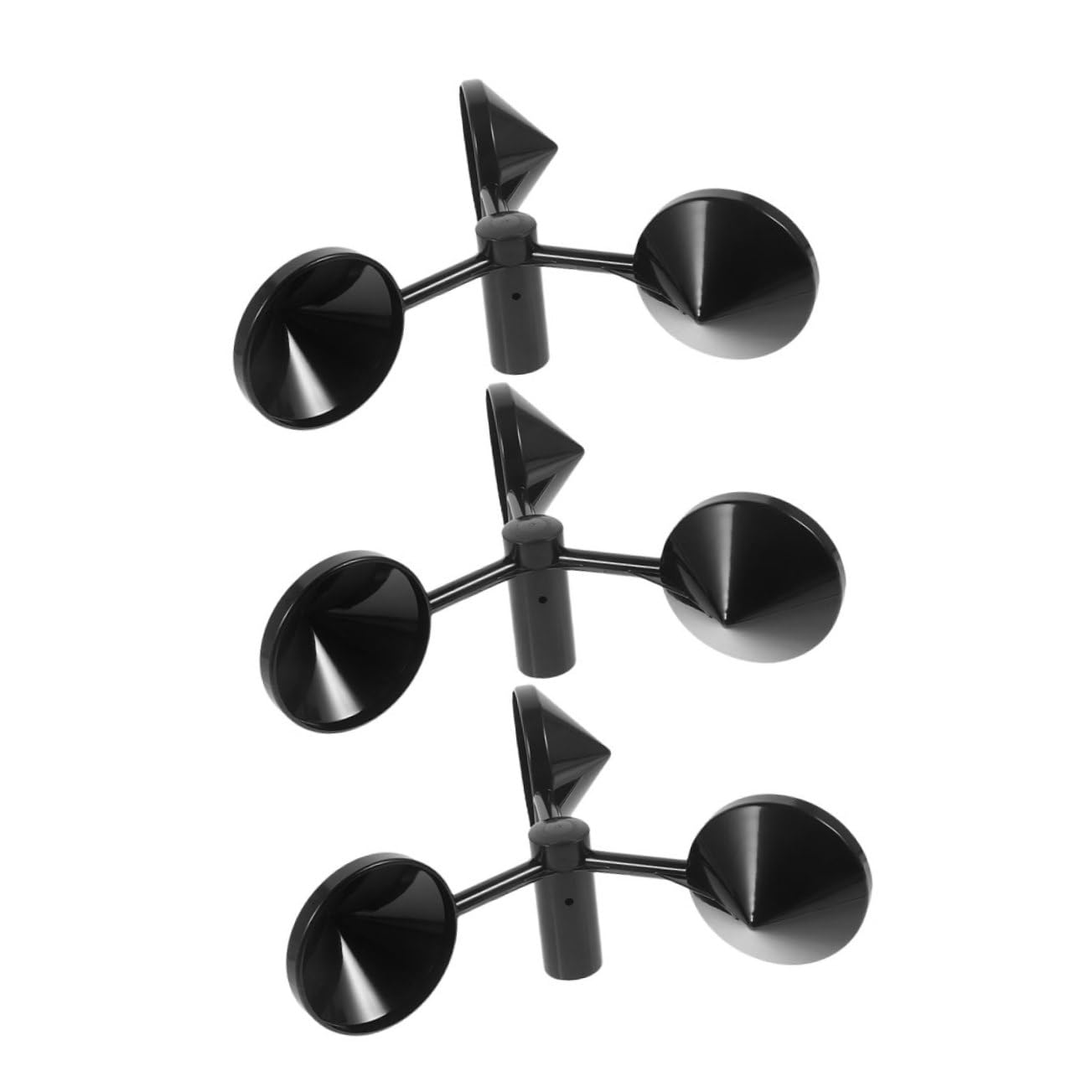Bestonzon 3Pcs Wind Measurement Cups Replacement for Handheld Anemometer Outdoor Wind Speed Meter Accessory for Accurate Airflow Monitoring in Meteorological and HVAC Applications image number 4