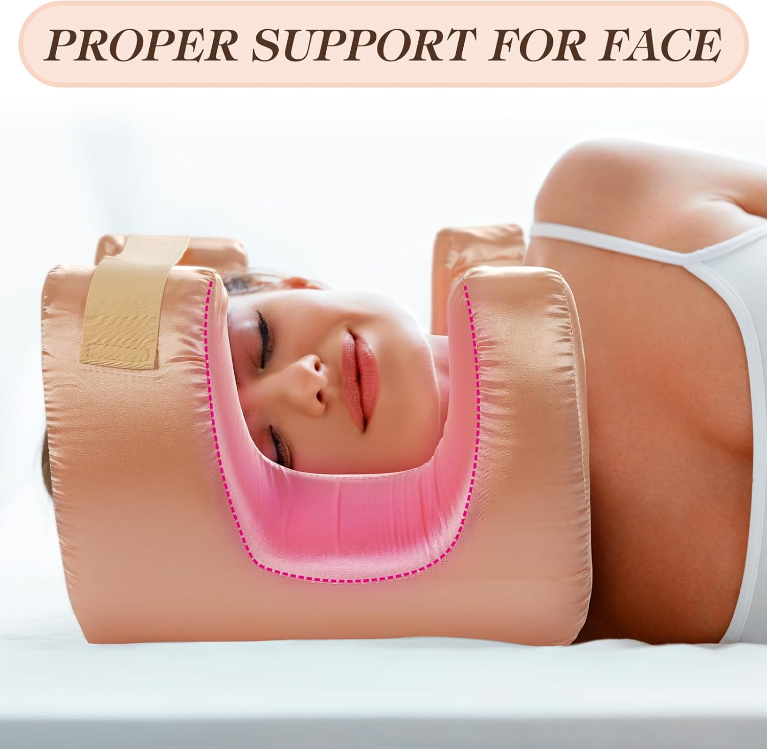 SAGUD Beauty Pillow, Face Pillow - Gold image number 2