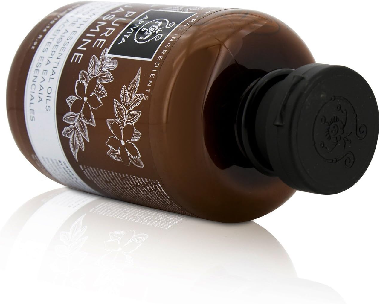 Apivita Pure Jasmine Shower Gel with Essential Oils 300Ml image number 2