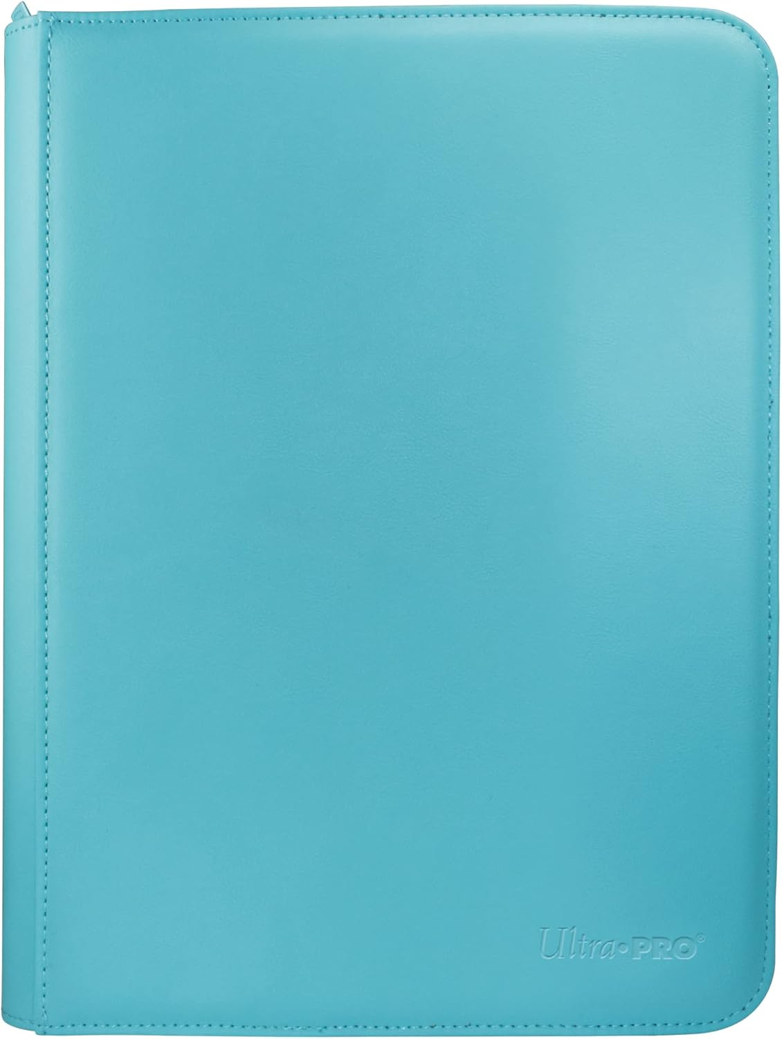 Ultra Pro Vivid 9-Pocket Zippered Pro-Binder, Light Blue