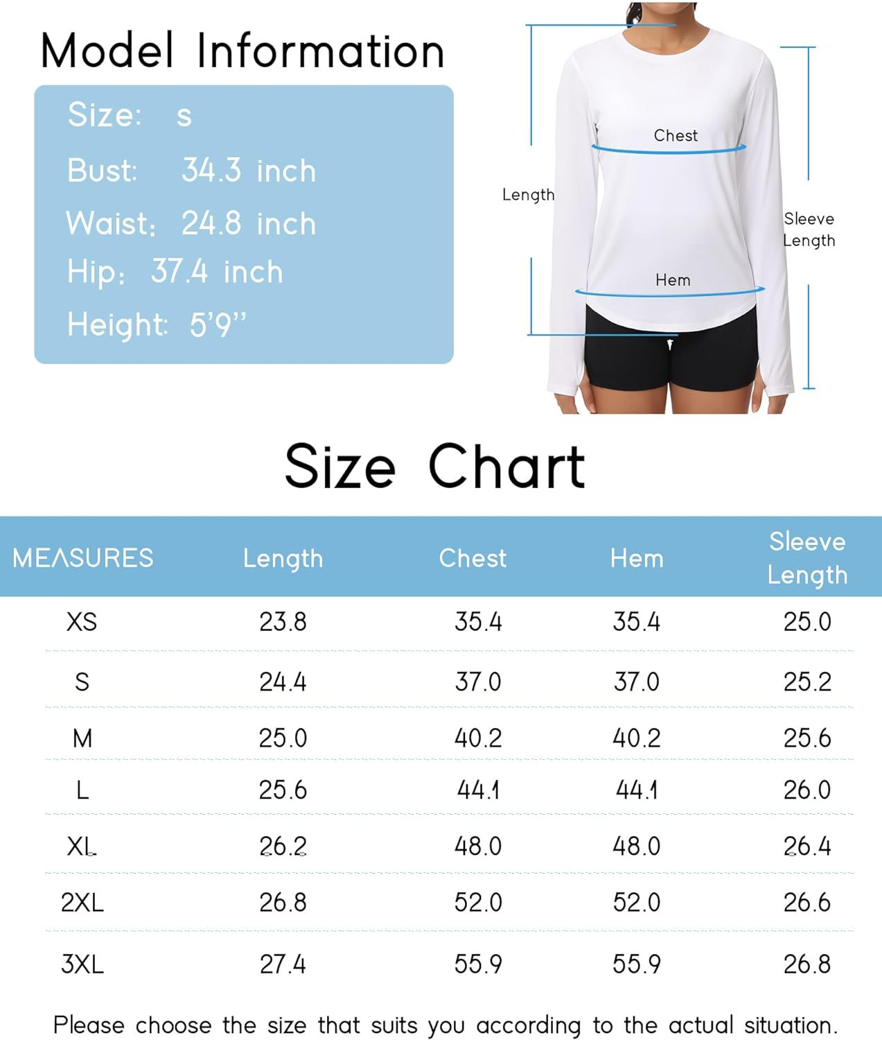 THE GYM PEOPLE Women'S Long Sleeve Workout Shirts Athletic Crewneck Hiking Tops with Thumb Hole image number 4