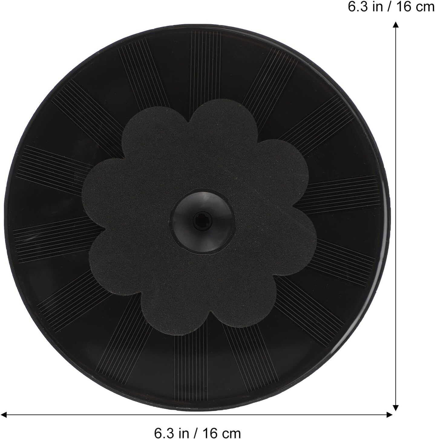 Totority Solar Powered Miniature Floating Fountain Pump for Outdoor Garden Water Feature Easy to Install Sprinkler for Bird Baths and Lawn Water Play image number 6