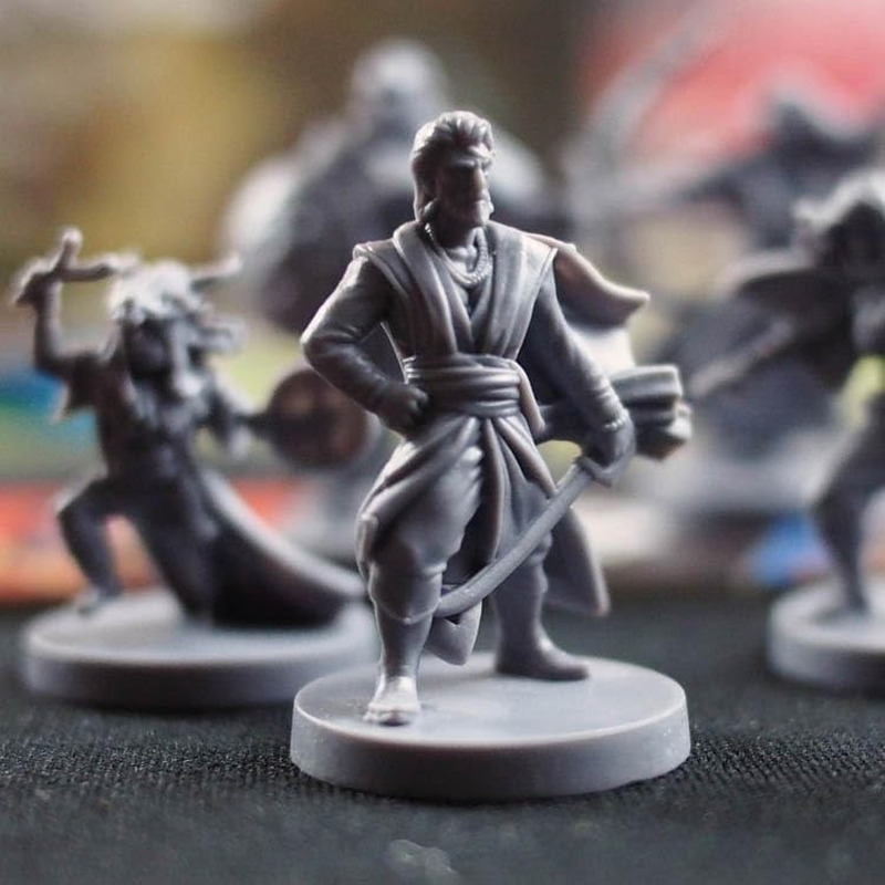 Mighty Boards: Fateforge Chronicles of Kaan - Strategy Board Game, App Story-Driven Co-Op Action Adventure, Fast-Paced Combat, Age 14+, 1-4 Players