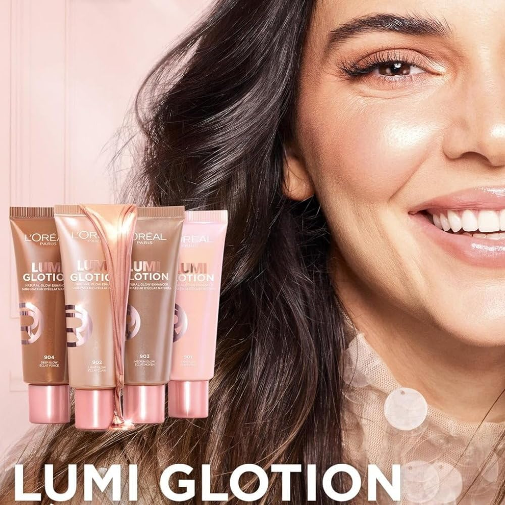 3Pk L'Oreal Paris Lumi Glotion 40Ml - 904 Deep Glow image number 2