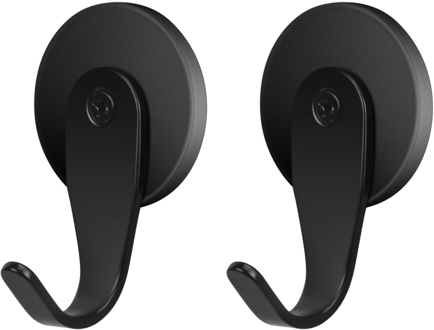 FYY Magnetic Wreath Hanger - 2 Pack Heavy Duty Magnets with Hook for Refrigerator, Christmas Decoration Magnetic Hooks for Metal Front Door, Cruise Hook Hanger for Hanging Cabins Grill Coat Pattern 2 image number 6