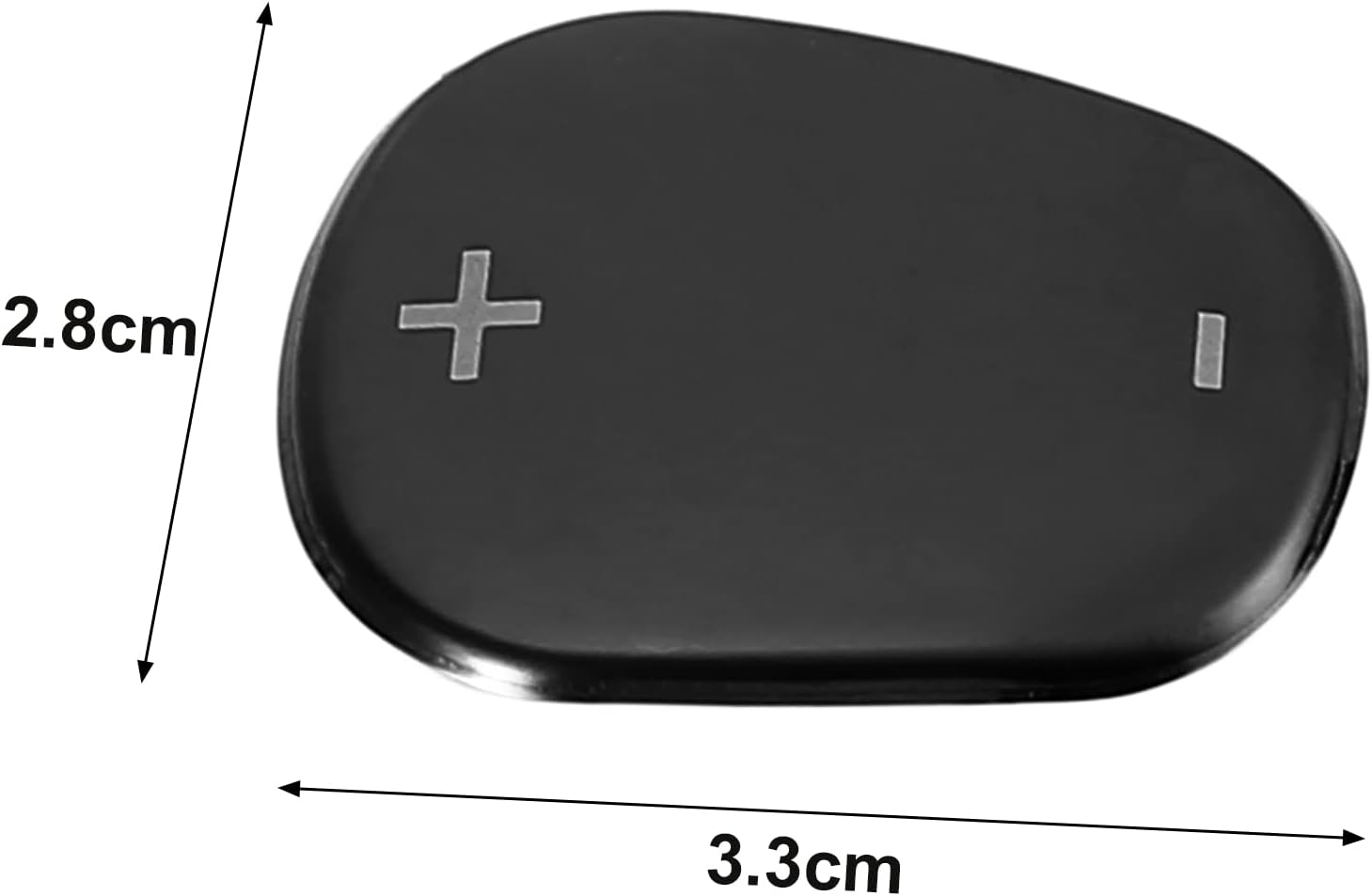 Auto Car Gear Shift Knob Cover Sticker Stainless Steel for Chevrolet Equinox 2018-2020 Black image number 2