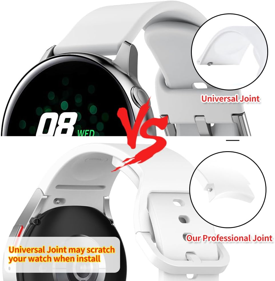 Silicone Strap Band for Samsung Galaxy Watch 5 Pro Watch 4 Classic 45 42 44 40Mm