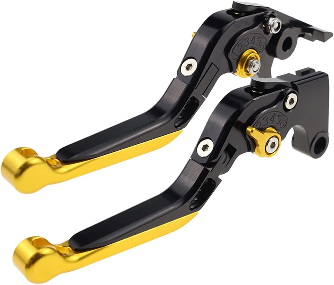 Motorcycle Brake Clutch Levers for Honda CB500F CB500X CB 500 X/F 2013-2021 2022 CNC Aluminum Length and Gears Adjustable Foldable Extendable Handle Levers Brake Clutch Lever Motorcycle Parts