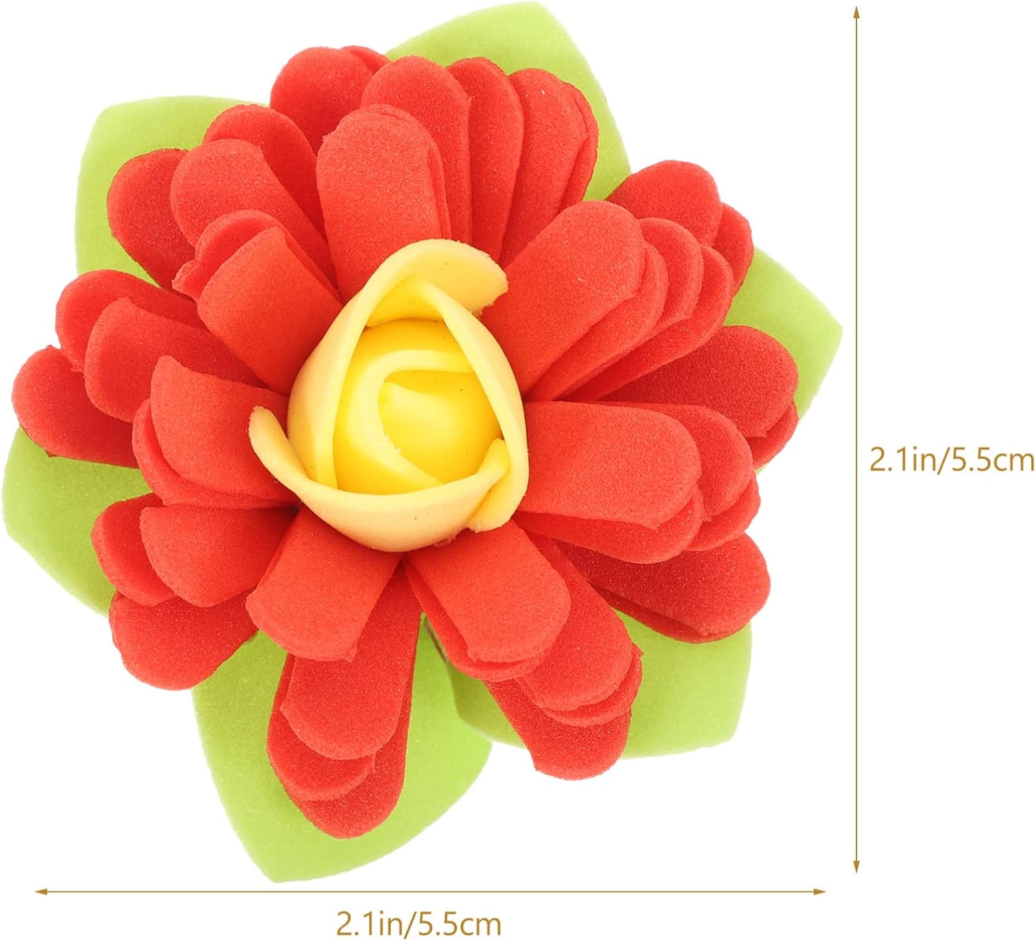 LALAFINA 50Pcs Aromatherapy Flowers Car Cabinet Aroma Diffusers Fragrance Artificial Flower Decoration for Office Bathroom Desk image number 3