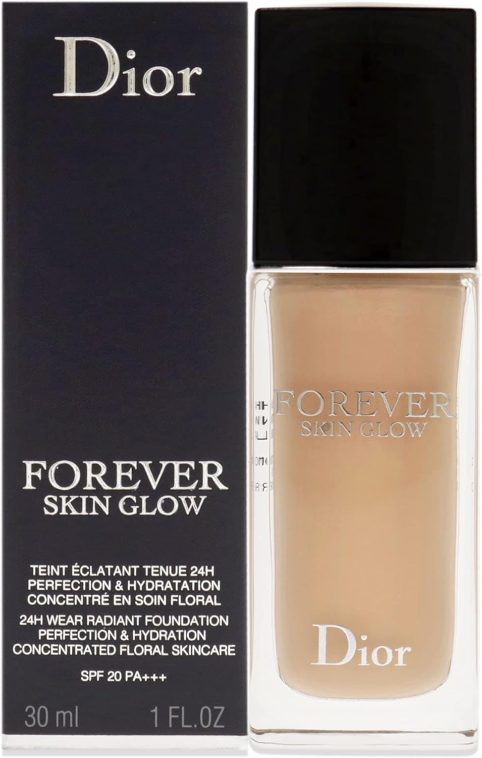 Christian Dior Dior Forever Skin Glow Foundation SPF 20-3WP Warm Peach Glow for Women 1 Oz Foundation