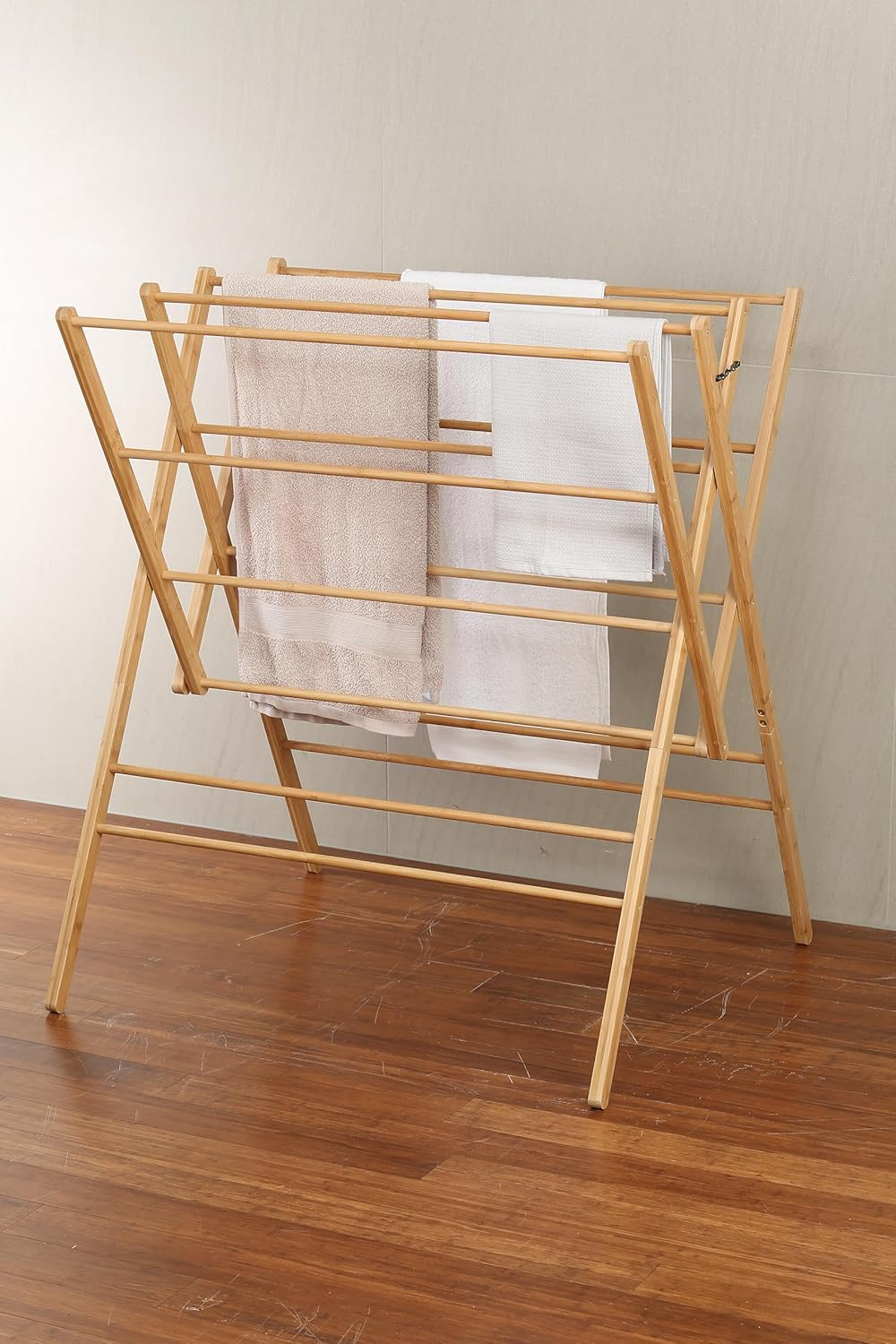 Williamsware Bamboo Clothes Airer - Natural image number 2
