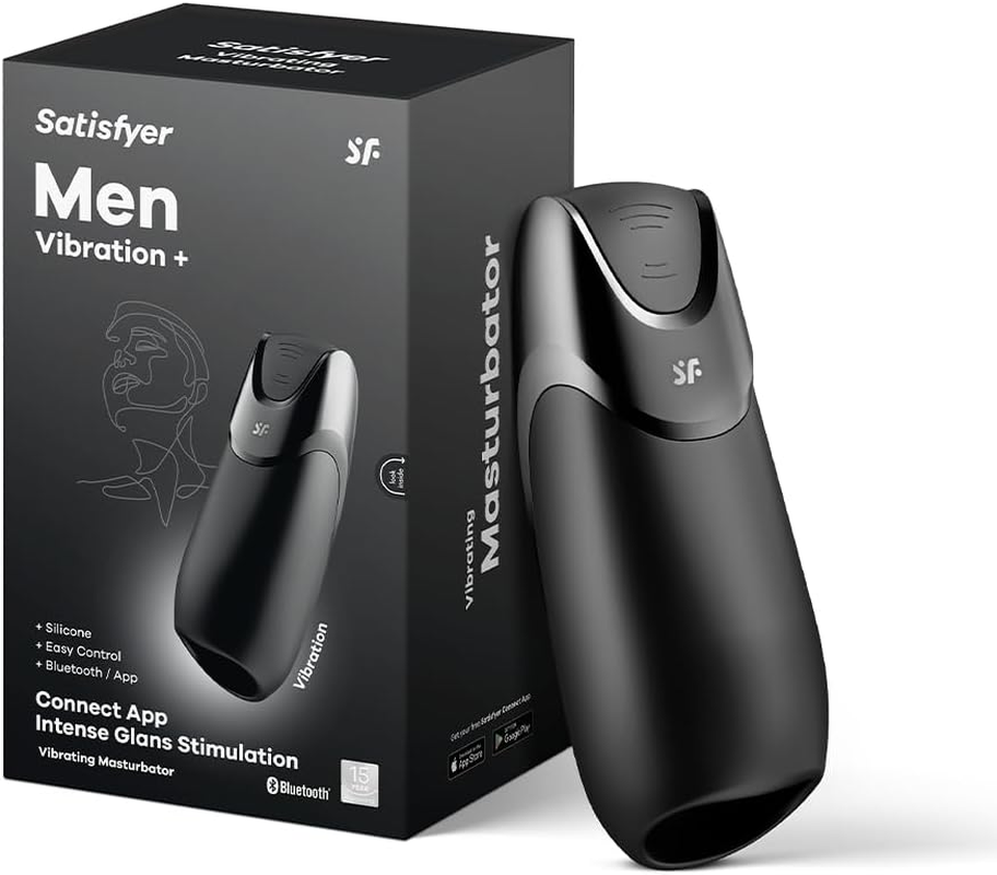 Satisfyer Men Vibration+ Black image number 3