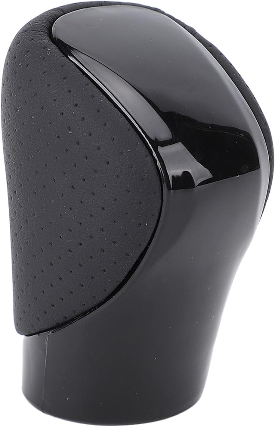 Gear Shift Knob, 33504 48110 E0 anti Slip Shifter Knob, Ergonomic Car Automatic Gear Stick Shift Knob Replacement for ES350 GS300 GS350 IS250 IS300 IS500, Easy (Silver) (Black) image number 1