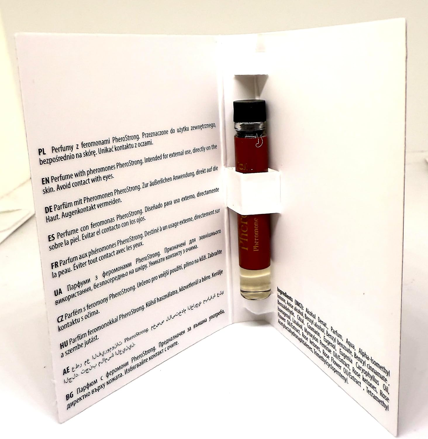 Pherostrong SHOW Female Pheromone Perfume &ndash; Seductive Fragrance for Women &ndash; Enhances Attraction & Charm &ndash; Long-Lasting Intimate Scent &ndash; 1 Ml