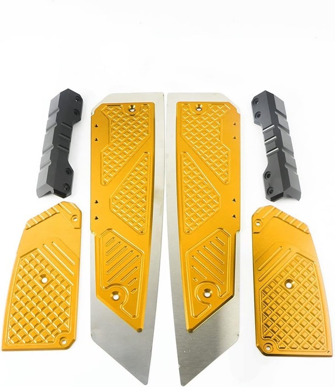 Foot Pegs Pedals Motorcycle Footrests for Forza300 MF13 for Forza 300 125 250 2018 2019 2020 Motorcycle Accessories CNC Footrest Footpad Pedal Plate Parts (Color : 2) image number 1