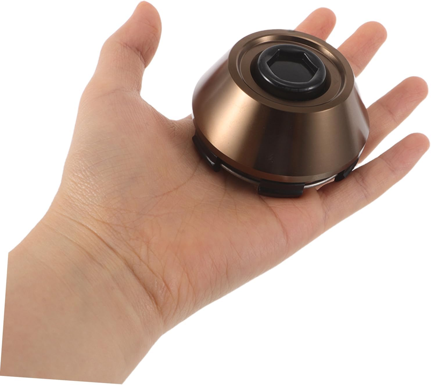 ROMISBABA Racing Aluminum Wheel Center Caps Lightweight Hub Covers for Vehicle Rims Heat Resistant Alloy Caps with Sporty Design for Enhanced Appearance and Performance image number 4