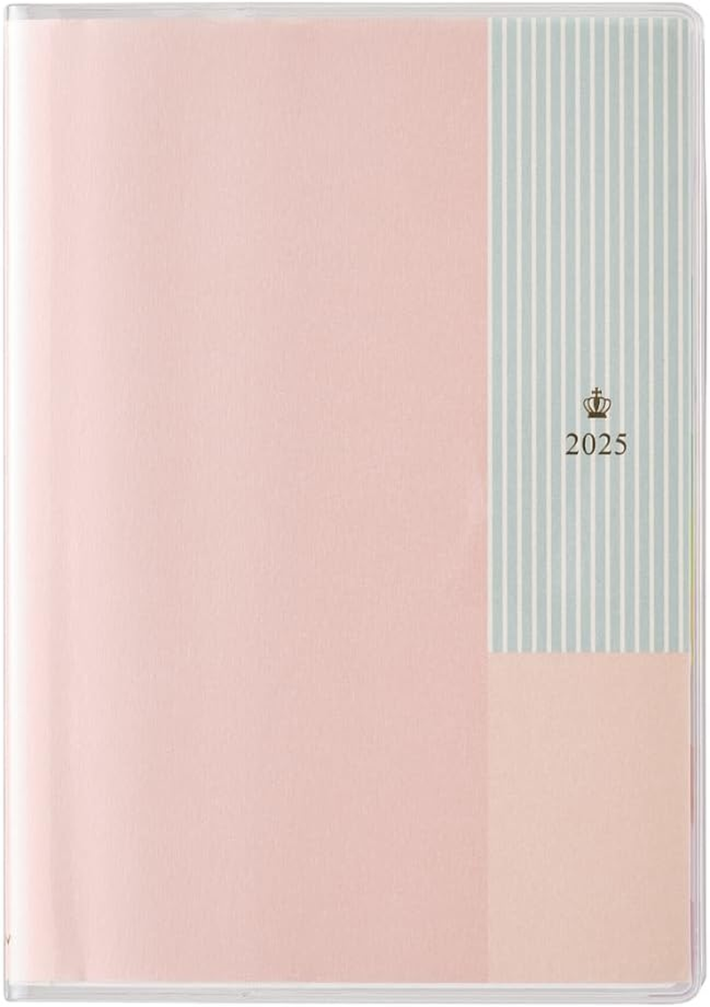 2242 King'S Branch X Peigem Weekly B6-I Vertical Monday (Rose Pink) - Rose Pink (Weekly Vertical)