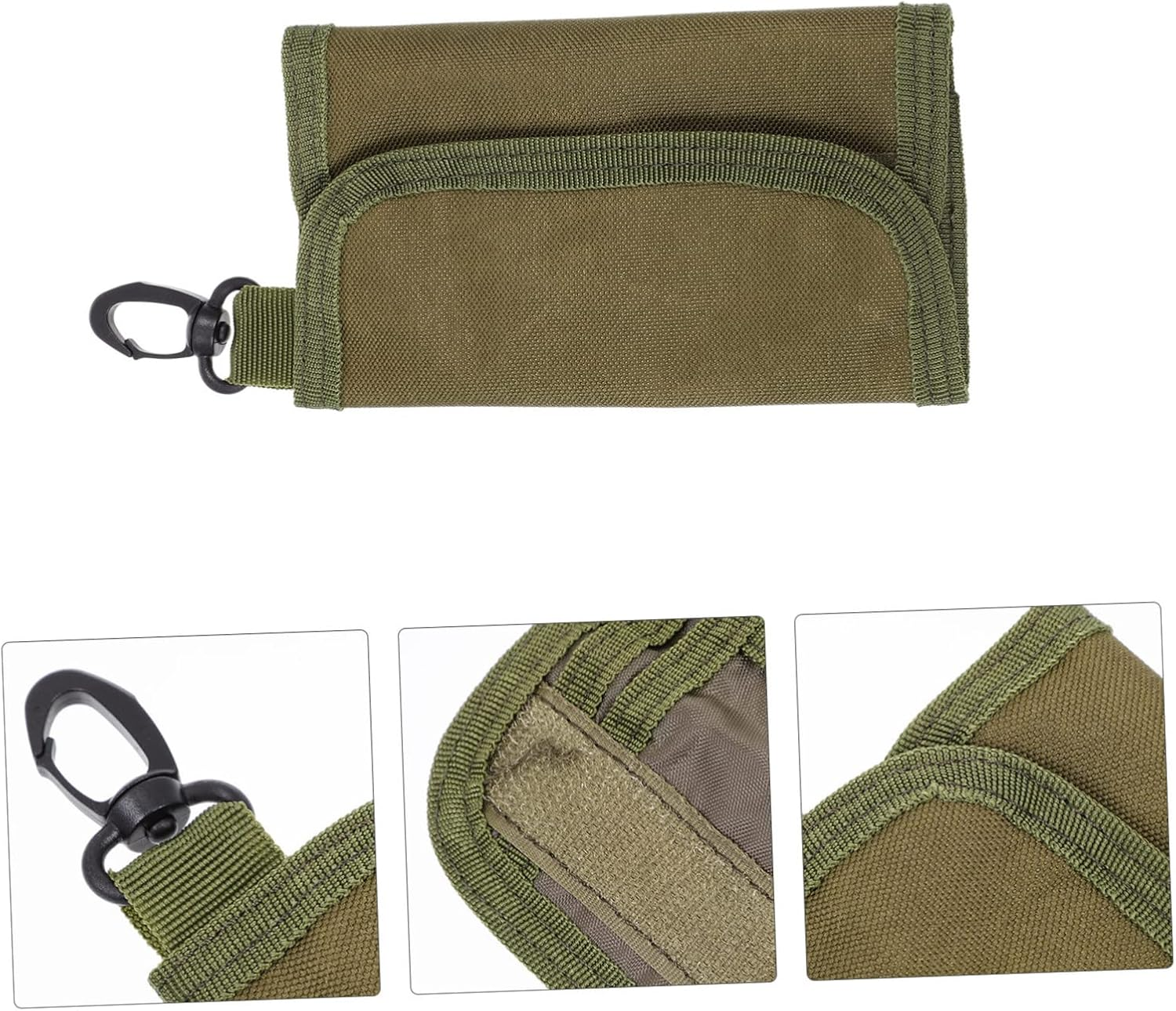 Yardwe Outdoor Wallet Nylon Camouflage Card Holder Travel image number 3