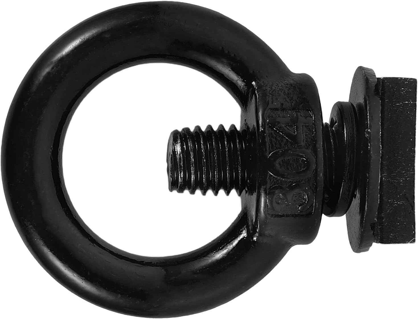 Heavy Duty M8 Black T Slot Roof Rack Bolt Eye Hook, Kayak Tie down Accessory for Truck and Car T Track Mount, Compatible Roof Rack Mount Kits and Kayak Rail Accessories image number 6