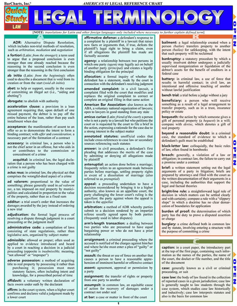 Legal Terminology image number 2