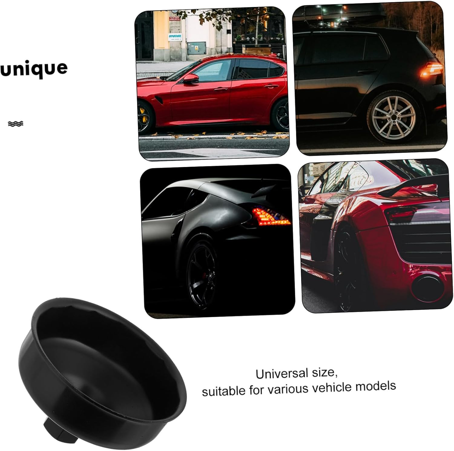 GETAJGHSD Swivel Oil Filter Wrench Automotive Motorcycle Compact and Lightweight Slip Grip Tool for Easy Use image number 3