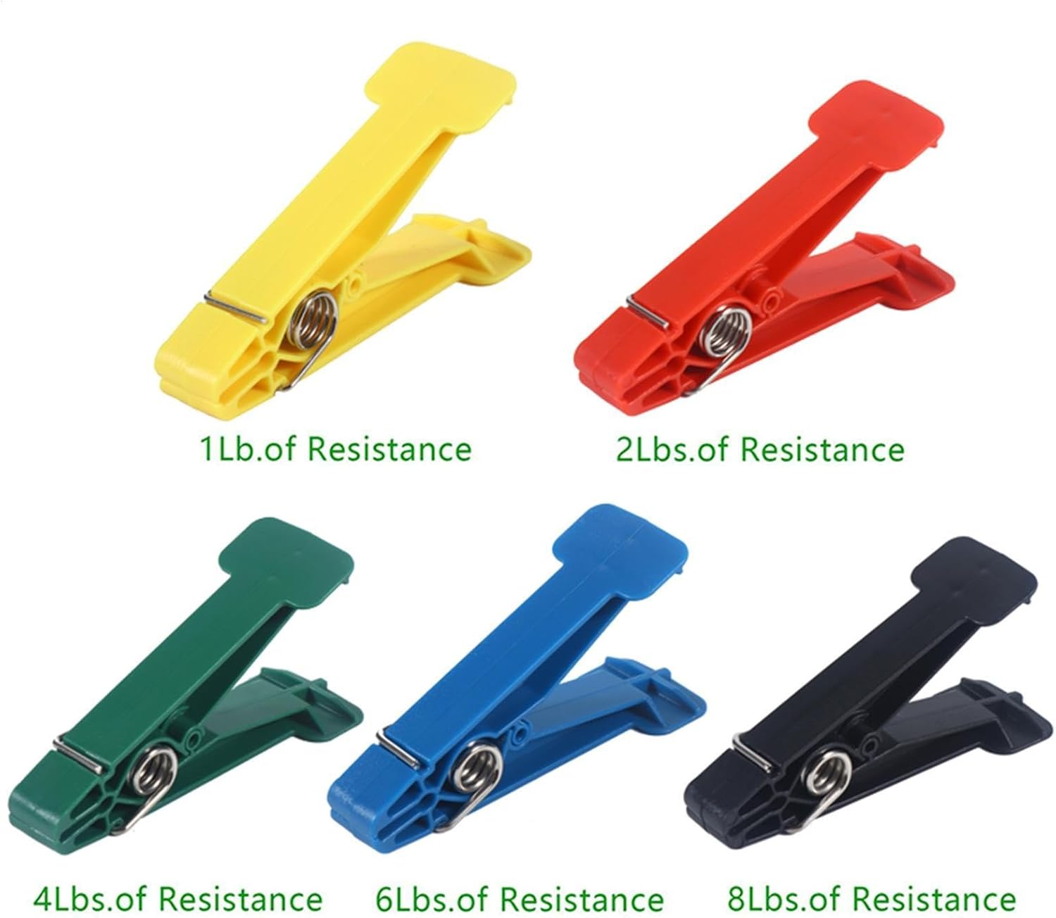 Pinch Grip Exerciser - Resistance Pinch Clip, Finger Strength Training Device | Finger Workout for Adults and Kids, Grip Strengthening Tool, Physical Exercise, Hand Fitness Accessories image number 6