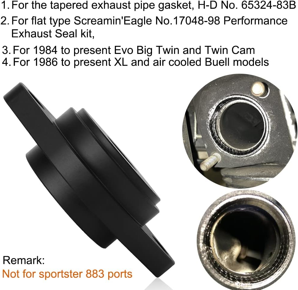 Exhaust Gasket Seal Installer Tool for Harley Davidson image number 4