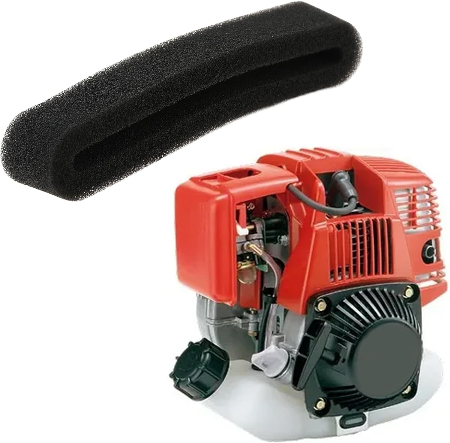 Emagtech 2 Pcs Lawn Mower Engine Air Filter Compatible with Honda GX22 GX31 image number 5