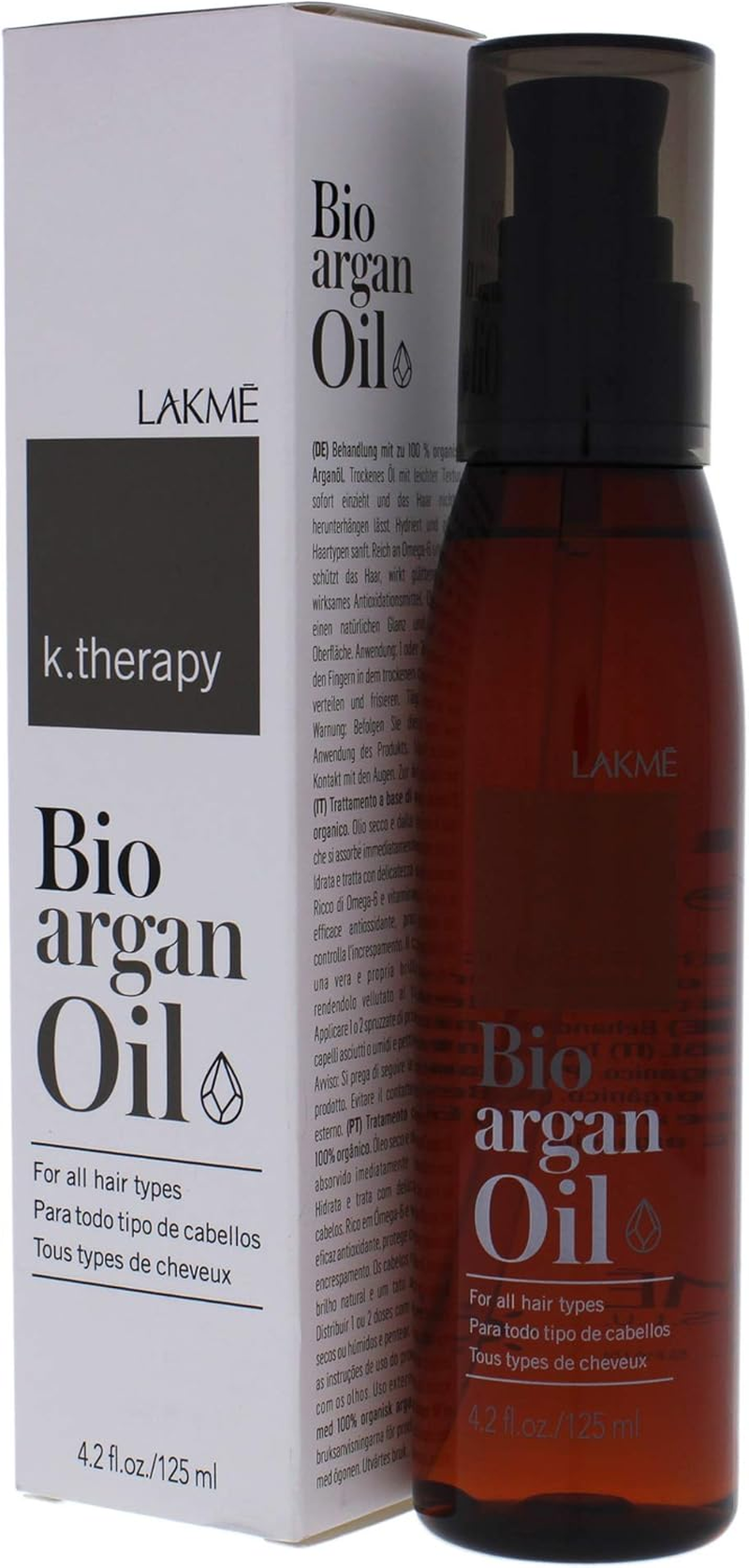 Lakme K-Therapy Bio-Argan Oil, 125 Ml