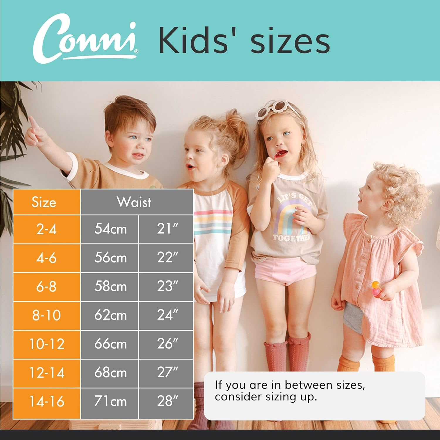 Conni Kids Tackers Washable Pull up Briefs Underwear for Potty Training and Youth Incontinence, Bubblegum, Size 6-8 image number 3