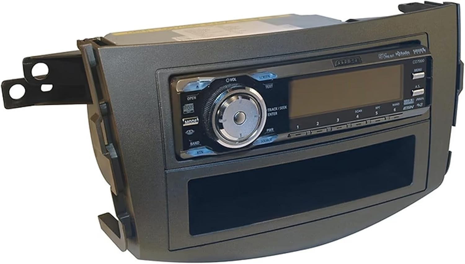 Scosche TA2115B Compatible with 2013-18 Toyota Rav4 ISO Double DIN & Din+Pocket Dash Kit Black image number 3