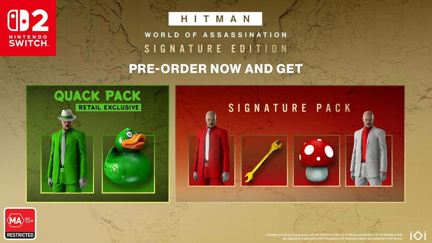 HITMAN World of Assassination Signature Edition - Nintendo Switch 2 image number 2