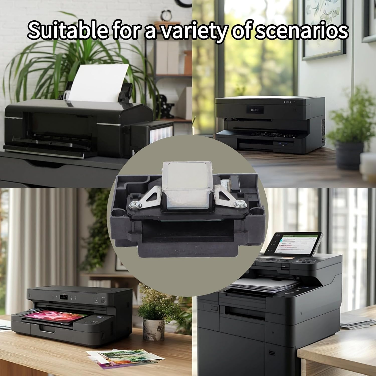 Eosnow Printhead Replacement L1800 Dtf Printhead Safe Easy to Replace Print Head for L801,Long Service Life for L850 Printer Head Replacement Parts,For L805 L850 Printer Ink, Toner & Ribbons image number 1