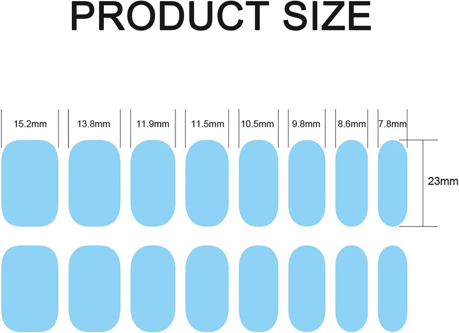 Joyeee Semi Cured Gel Strips, 16Pcs Self Adhesive Stickers, Long Lasting Professional Salon Quality Full Wraps with File, DIY Art Decoration Accessories for Women Girl image number 3