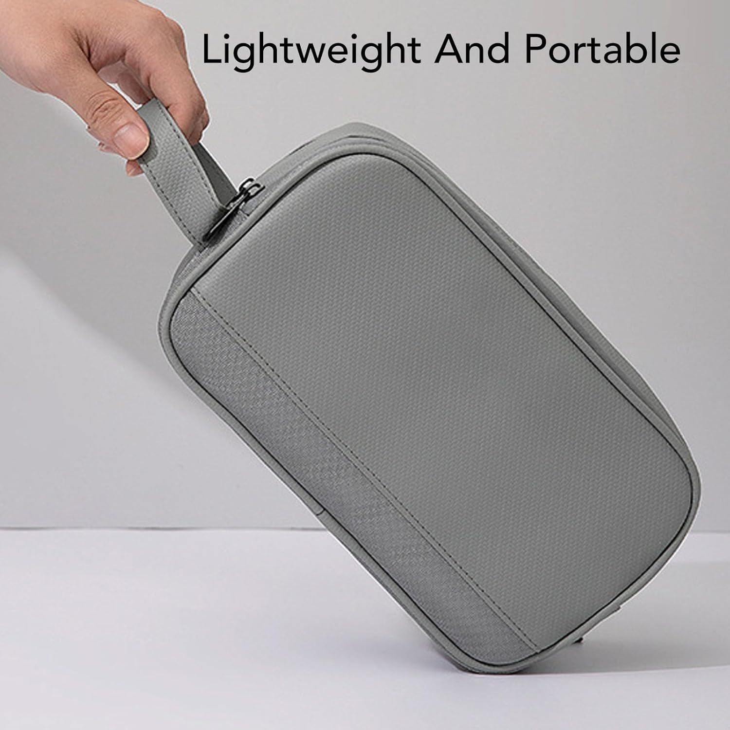 Travel Toiletry Bag for Women, Portable Water Resistant Makeup Organizer Bags with Large Capacity, Brush Holder, Cosmetics Organizer image number 2