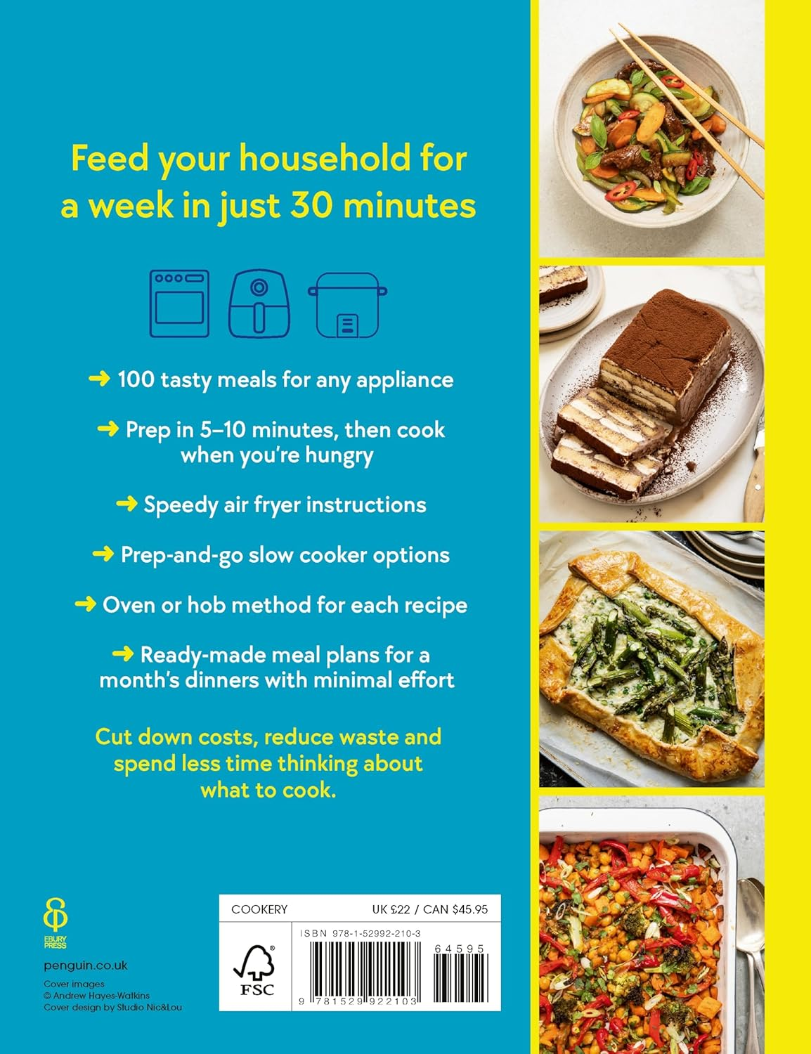 The Batch Lady Rapid Dinners: No-Fuss Grab and Cook Meals for the Whole Week in Just 30 Minutes image number 1