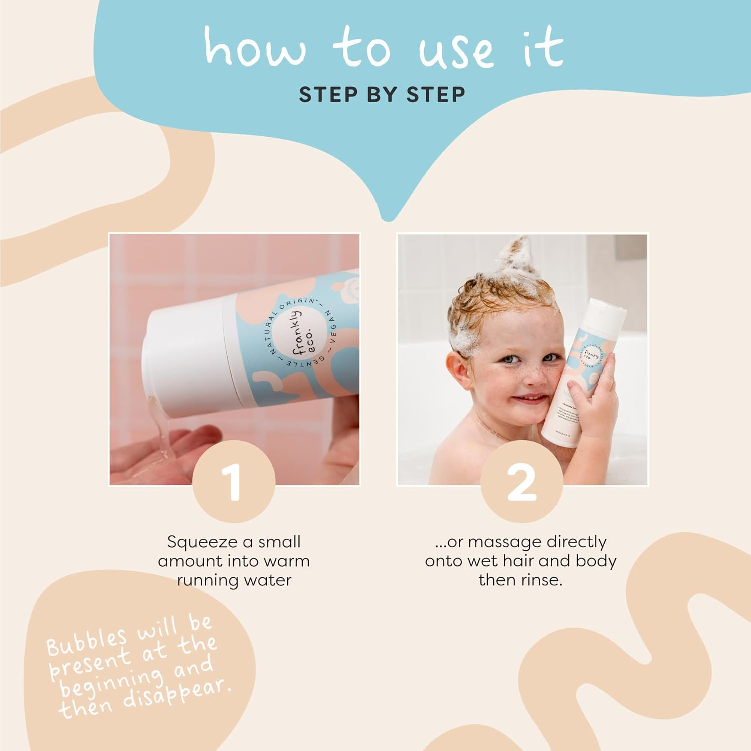 Baby Bath Wash & Baby Shampoo for Hair & Body, Suitable for Newborns, Australian Made, 250Ml image number 2