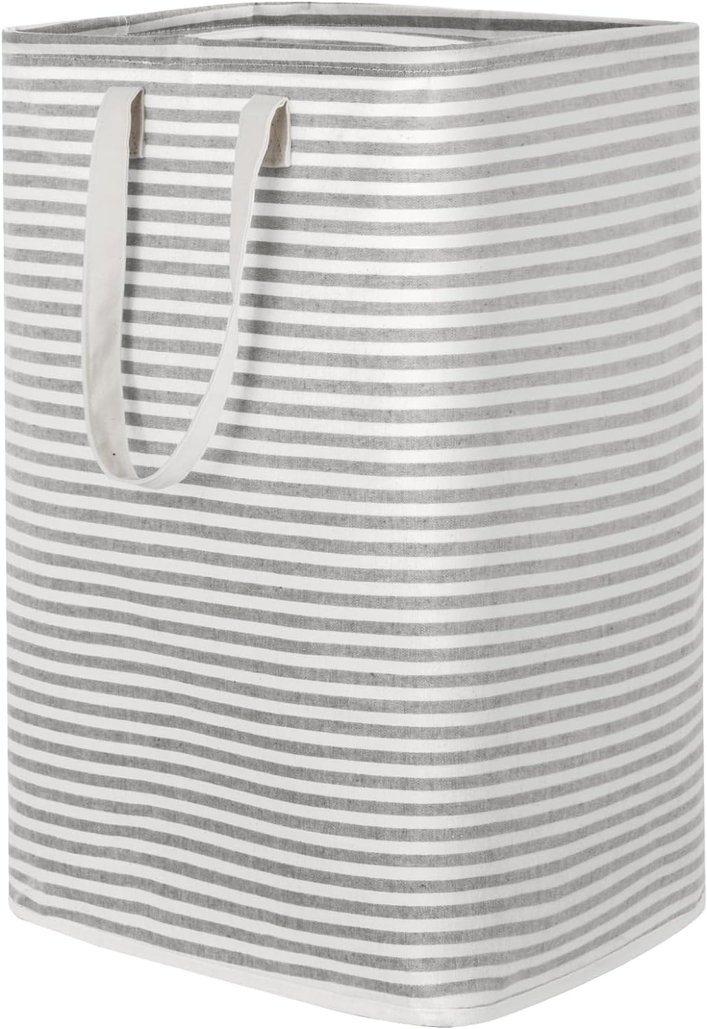 Lifewit 80L Large Laundry Hamper, Collapsible Laundry Basket with Easy Carry Handles, Freestanding Waterproof Washing Basket in Laundry Room Bedroom Bathroom Dorm, Grey image number 3