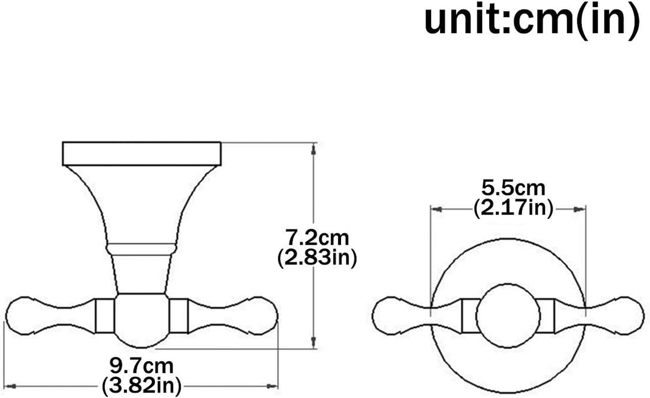 Flybath Coat Hook Antique Brass Towel Robe Hooks Bathroom Kitchen Accessories Wall Mounted, Brushed Bronze image number 4