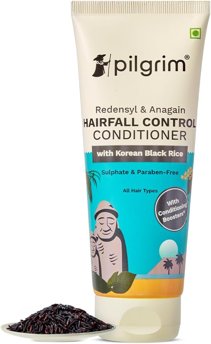 Pilgrim anti Hairfall Conditioner with Redensyl, Anagain 200Ml White